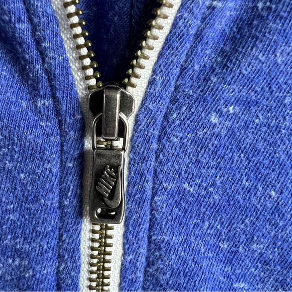 Nike blue zippered hoodie size L - Picture 5 of 7